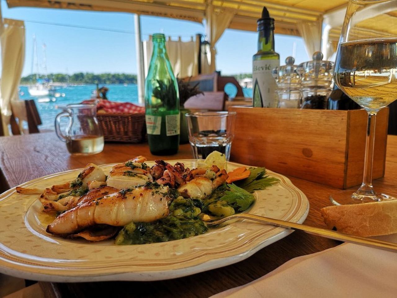 Fisch und Istrische Spezialitäten