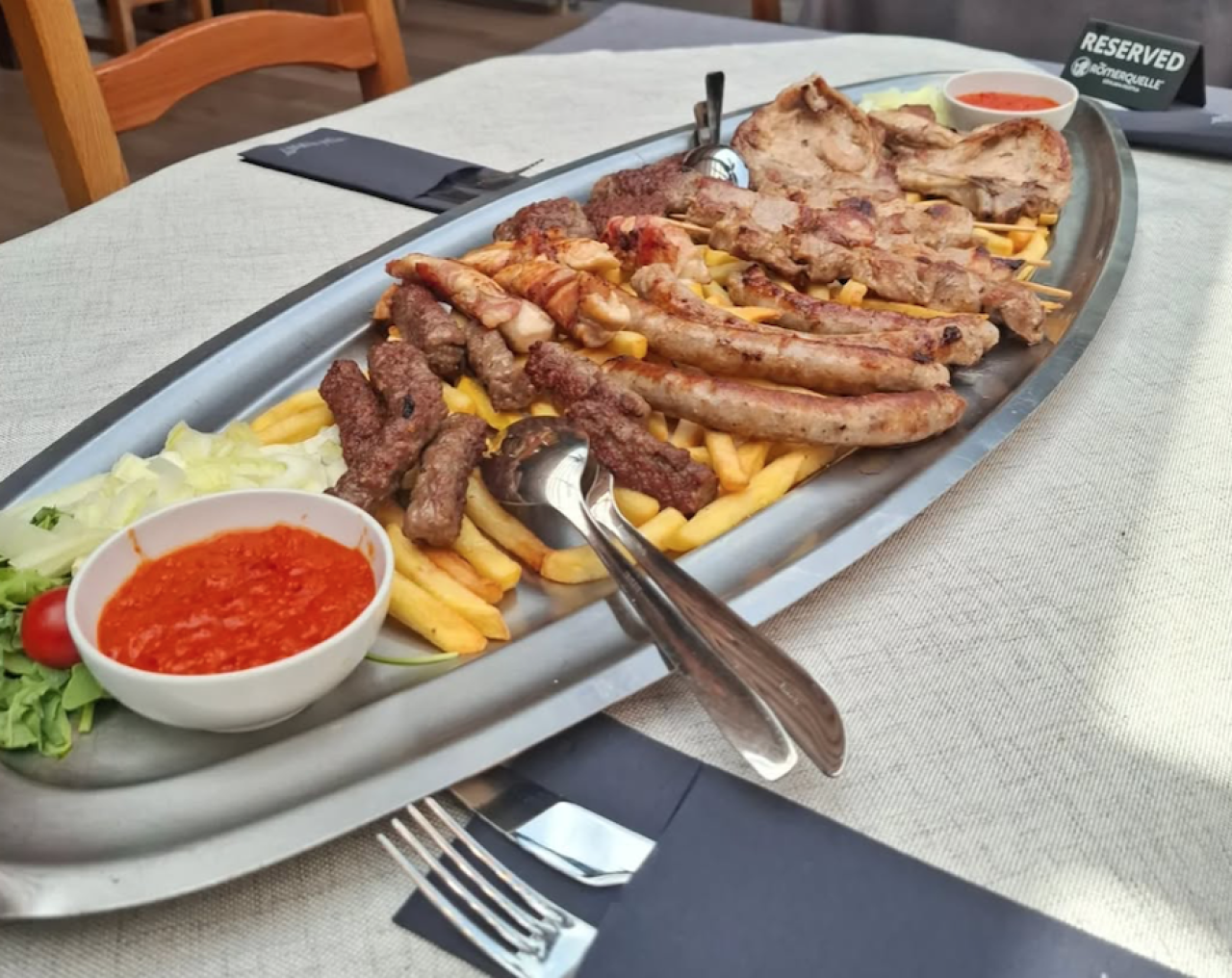 MEAT SPECIALTIES - ROASTED LAMB, PORK