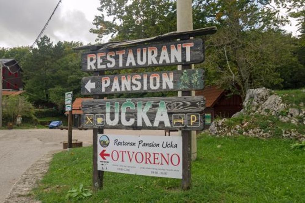 Pansion i restoran na 920 metara nadmorske visine