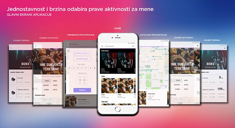 FLOU. sportska aplikacija
