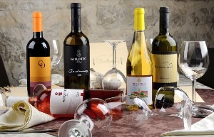 Ponuda istarskih vina u restoranu Istra