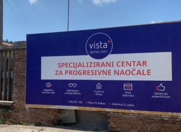 Oglašavanje na jumbo plakatima, Labin
