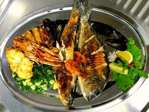 White fish - restuarant Krk