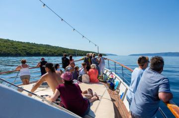 Boat excursions from Krk to Rab