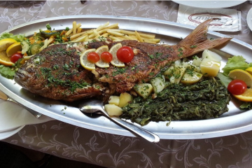 Fish restaurant in Lopar