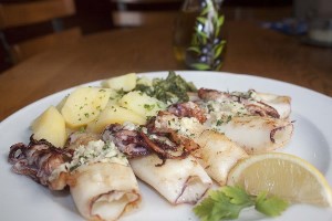 Riblji restoran - Seafood restaurant Rab