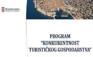 Javni poziv za kandidiranje projekata u sklopu programa Konkurentnost turističkog gospodarstva
