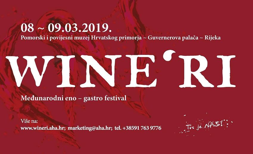 Danas počinje 3. Međunarodni eno-gastro festival WineRi 2019.