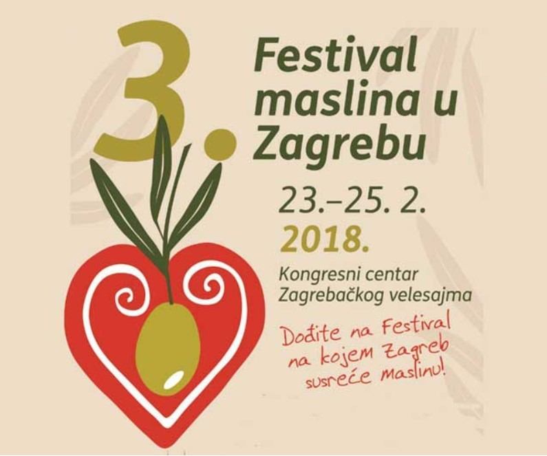 Festival maslina u Zagrebu, od 23. do 25. veljače, Zagrebački velesajam
